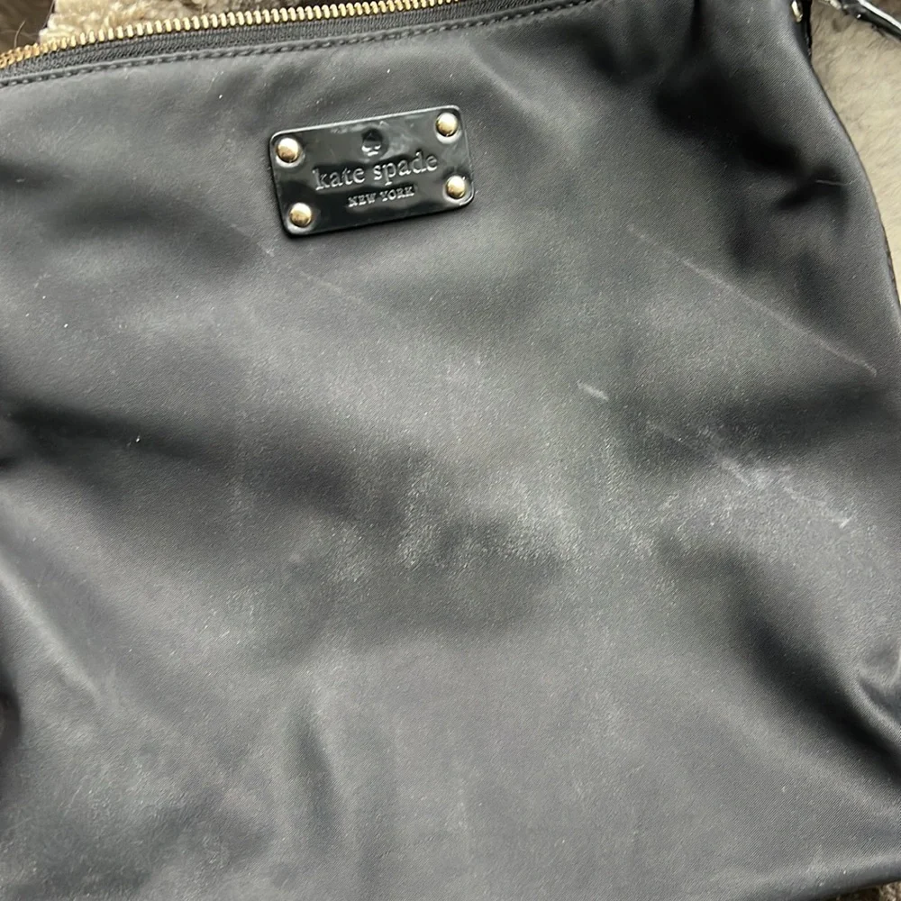 Kate Spade ♠️ Black Shoulder Purse - Picture 6 of 8
